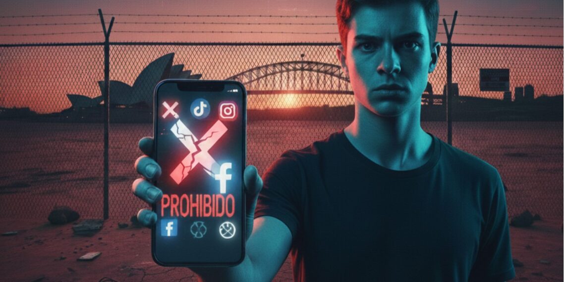 Australia prohibe redes sociales