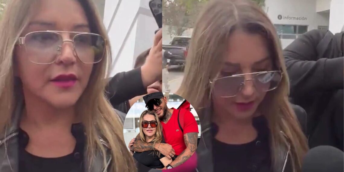 Alicia Villarreal acude a Fiscalía de Nuevo León para ratificar denuncias por difamación y violencia digital