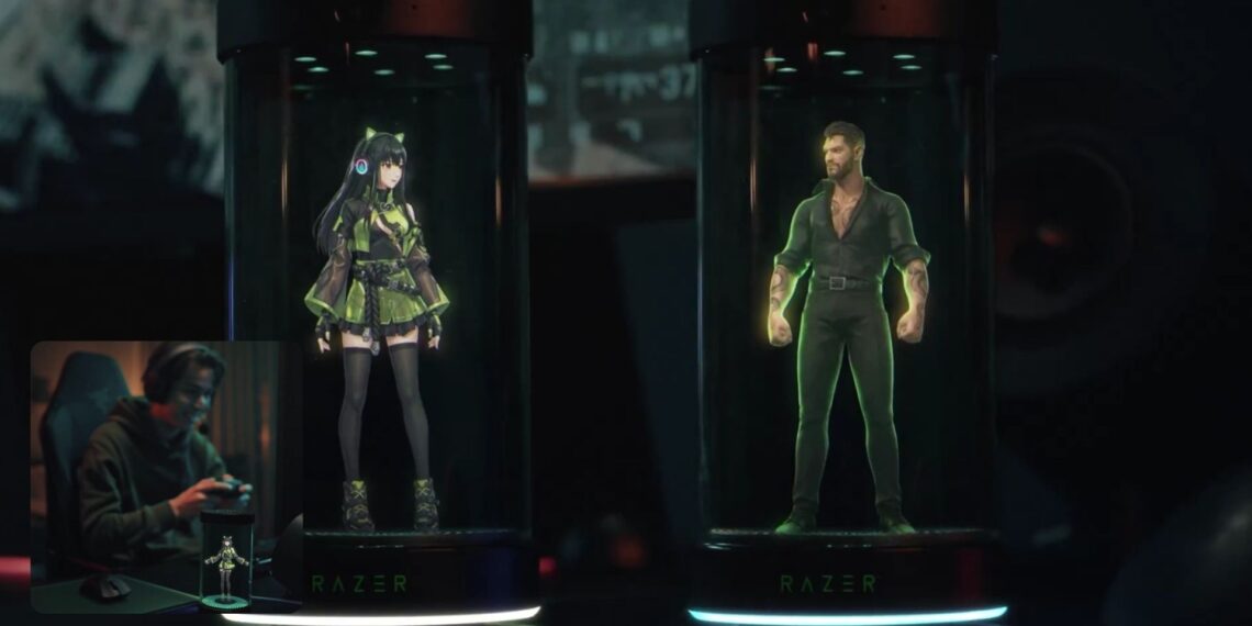 Razer presenta a Ava, la IA holográfica que promete convertirse en la nueva aliada de los gamers