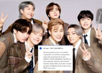 Primera preventa de BTS AGOTADA, reventa llega hasta más de 60 mil pesos