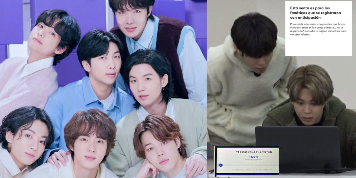 Inicia la preventa de boletos para los shows de BTS en México: caos, fallas y largas filas virtuales