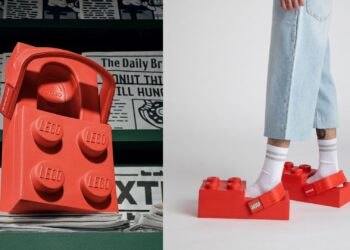 Crocs y Lego lanzan sandalias en forma de bloque de construcción
