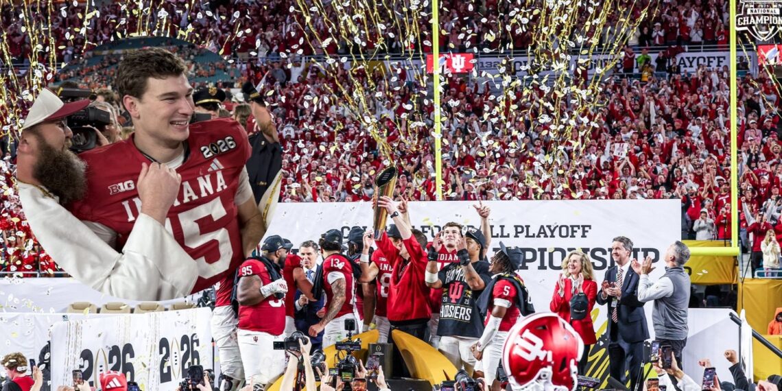 Fernando Mendoza hace campeón a Indiana Hoosiers y está en la mira de la NFL