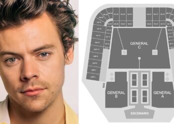 Conoce el mapa oficial del concierto de Harry Styles en México
