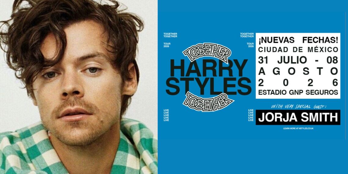 Harry Styles abre quinta fecha en México ante la enorme demanda