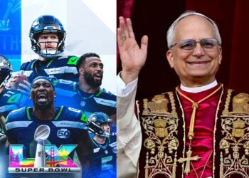 Habemus falcones: Así el Papa le da suerte a los Seattle Seahawks