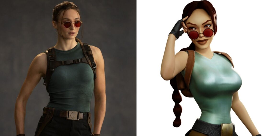 Primer vistazo oficial: Sophie Turner se convierte en Lara Croft para la nueva serie de Tomb Raider