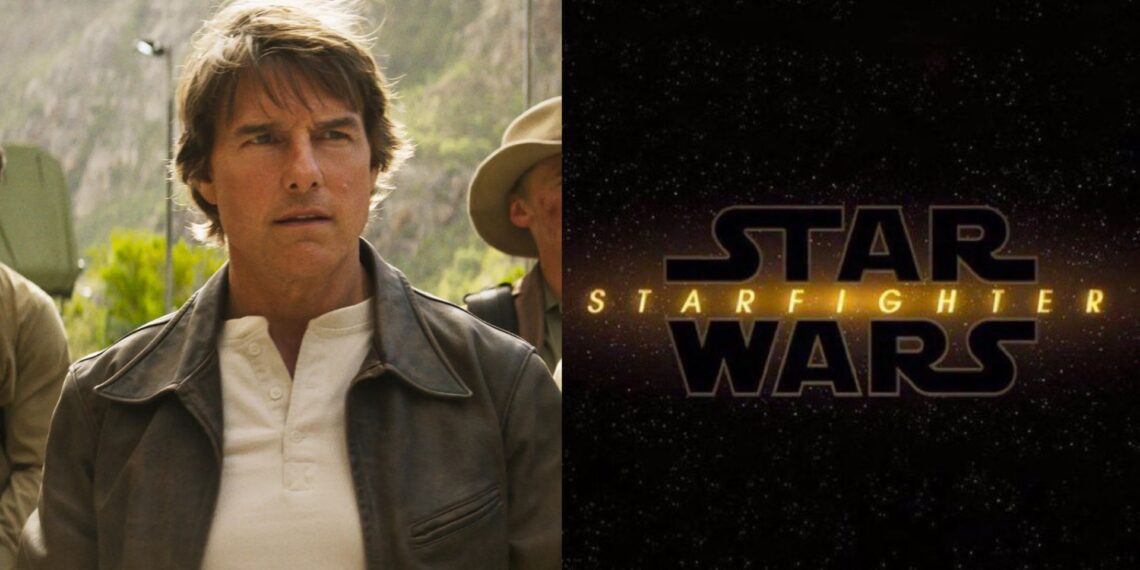 Tom Cruise visita set de Star Wars: Starfighter y termina filmando un duelo de sable de luz