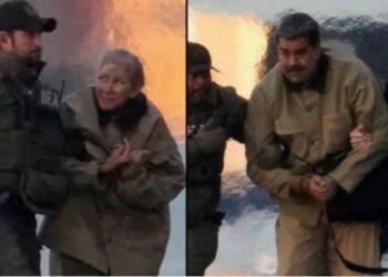 Nicolás Maduro y Cilia Flores