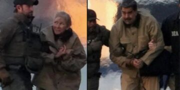 Nicolás Maduro y Cilia Flores