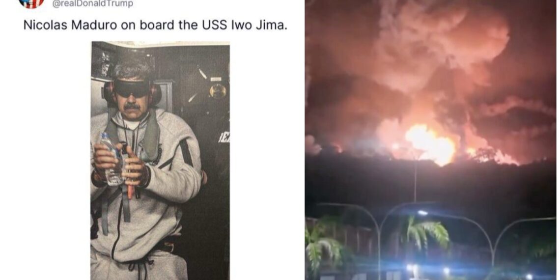 Nicolás Maduro detenido