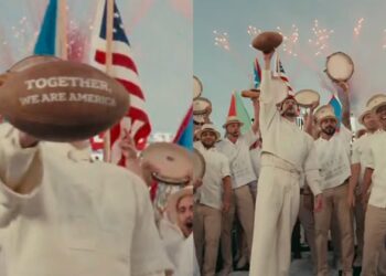 El balón de Bad Bunny en el Super Bowl: el poderoso mensaje que cerró su show