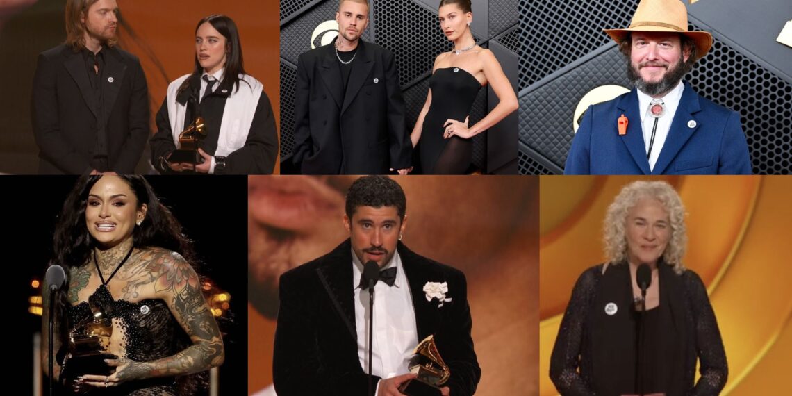Los artistas que se pronunciaron contra ICE en los Grammy