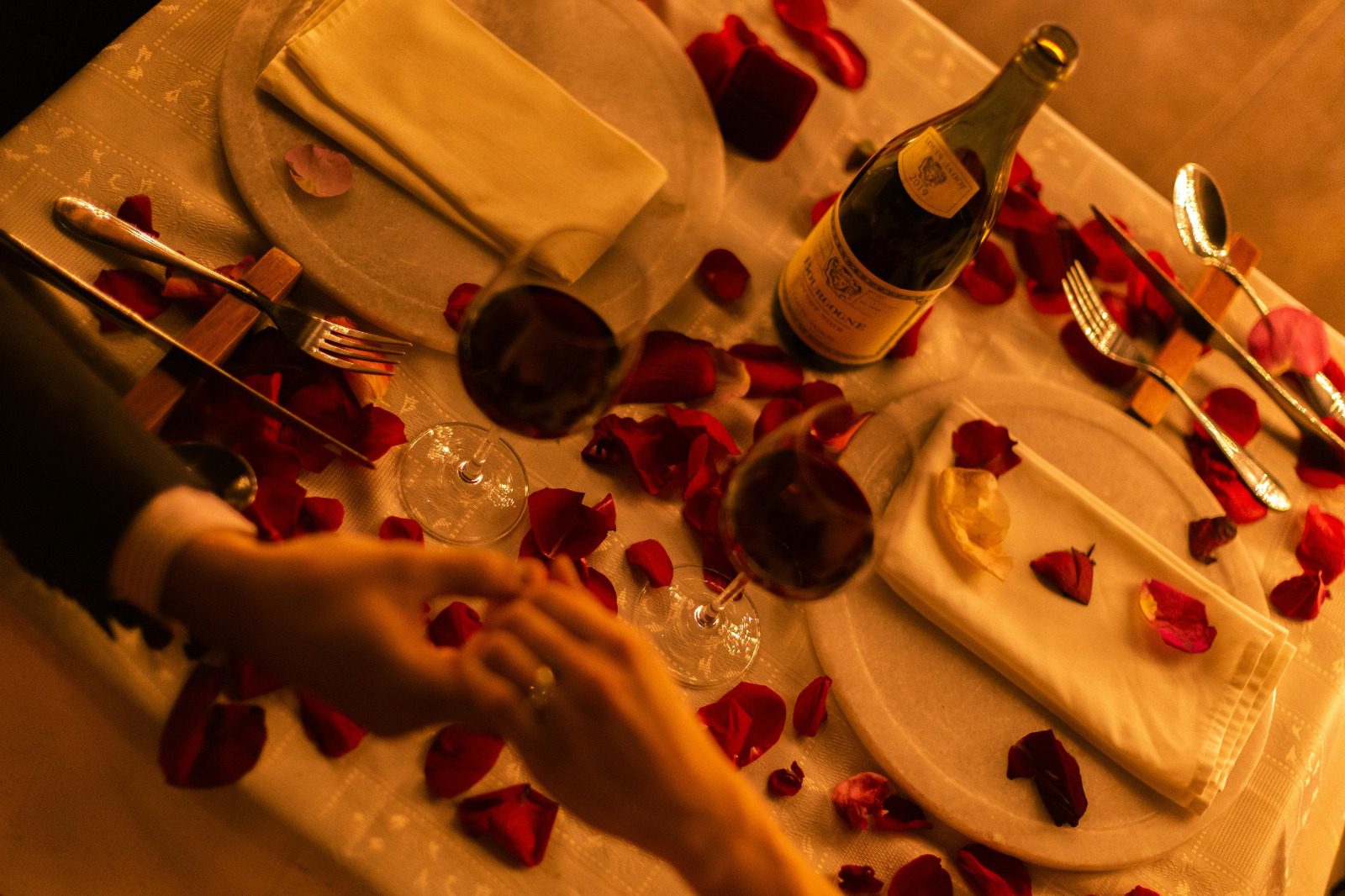 cena romántica