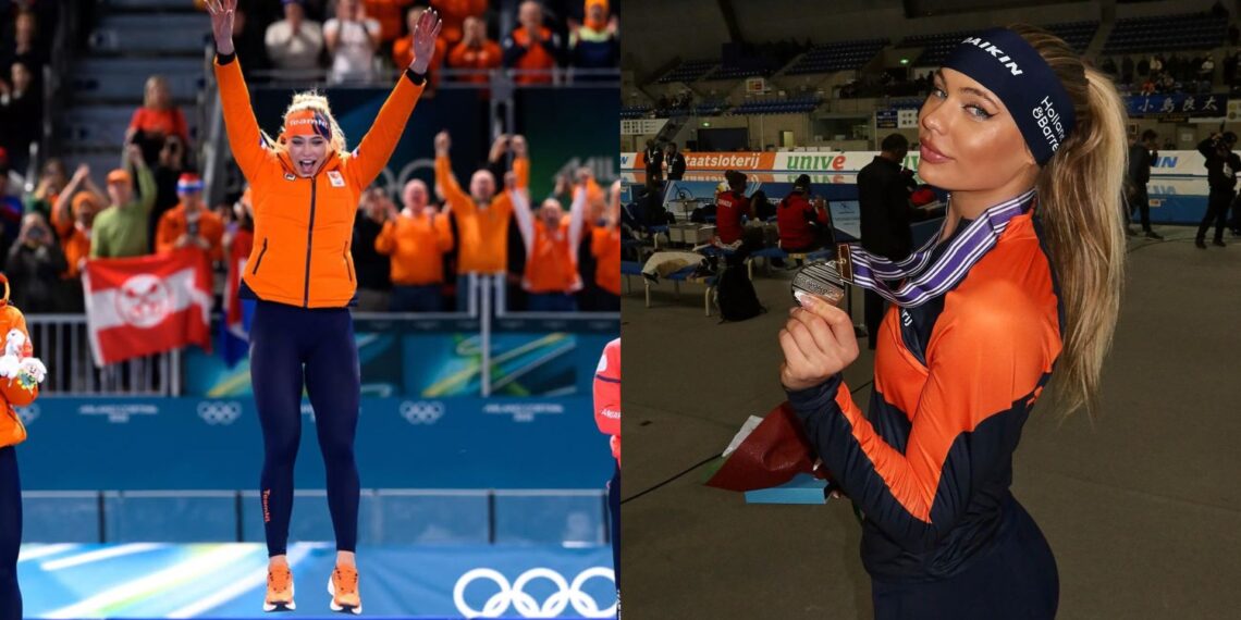Jutta Leerdam, prometida de Jake Paul, hace historia con un oro y récord olímpico en Milano-Cortina 2026