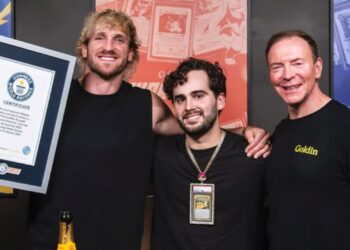 Logan Paul rompe récord mundial con la venta de una carta Pokémon histórica