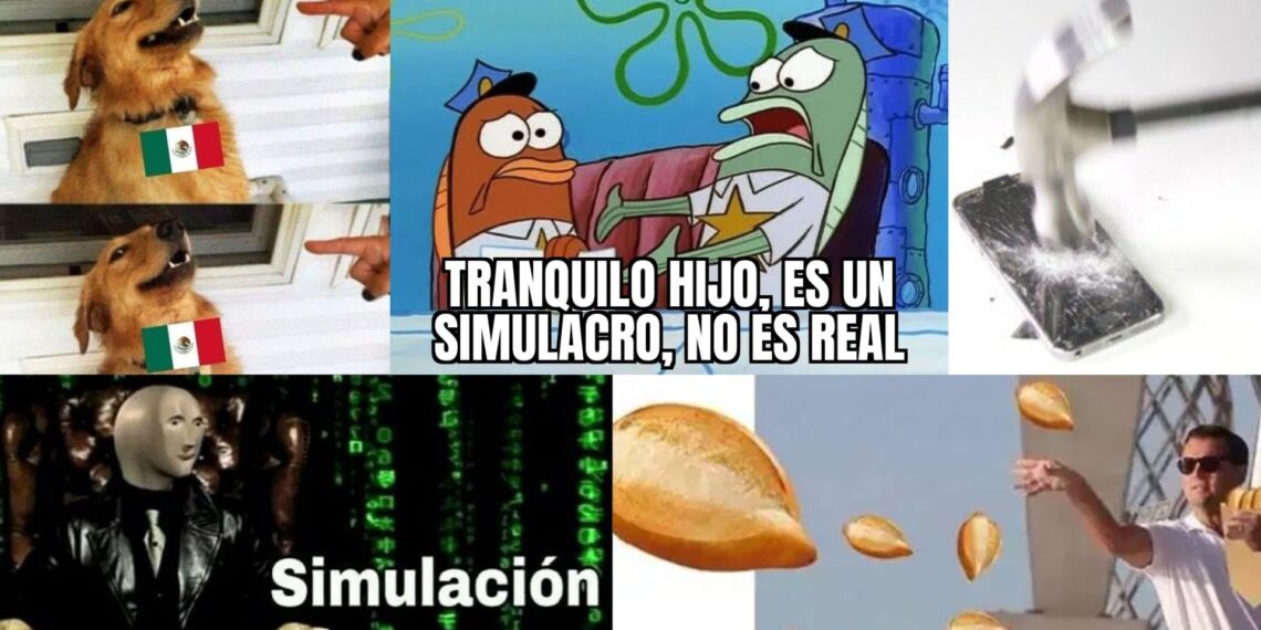 Simulacro Nacional 2026: Alerta sísmica desata ola de memes