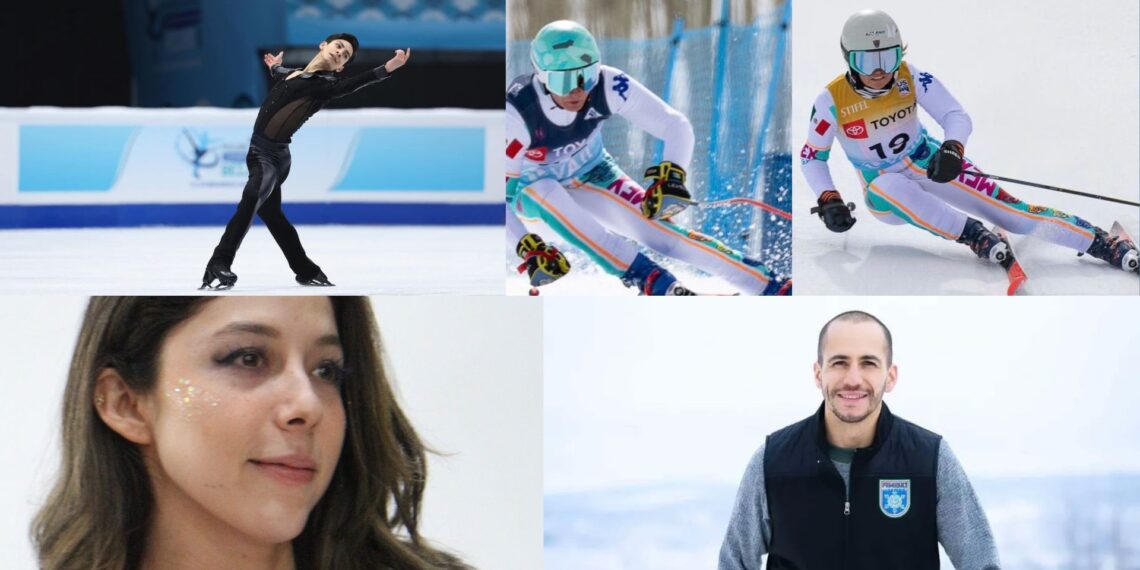 Conoce a los cinco mexicanos que estarán compitiendo en los Juegos Olímpico de Invierno 2026