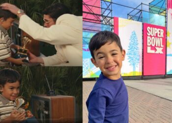 Lincoln Fox, el niño que recibió el Grammy de Bad Bunny en el Super Bowl LX