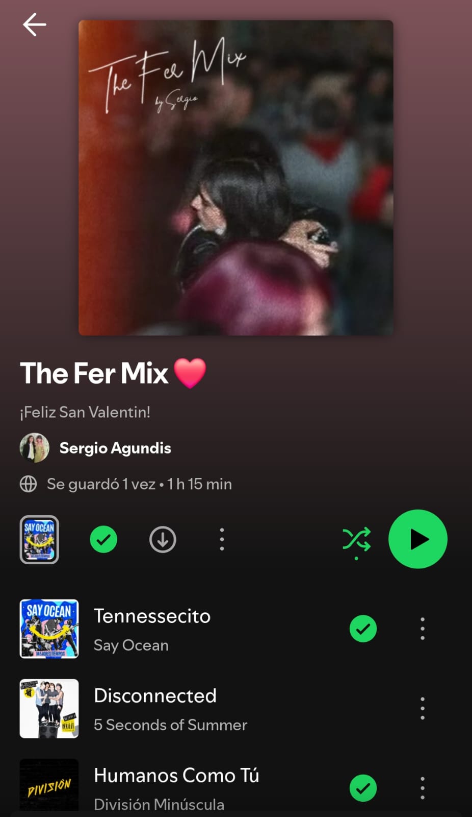 Una playlist hecha con amor para San Valentín