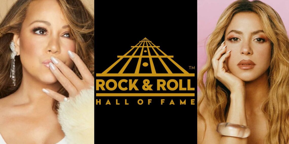 Shakira, Mariah Carey, Iron Maiden y más en la lista de nominados al Salón de la Fama del Rock & Roll 2026
