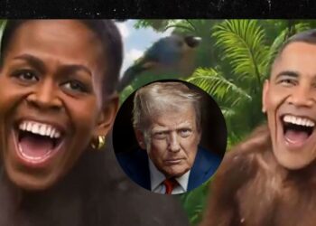 Trump desata polémica por publicar video donde aparecen los Obama como monos