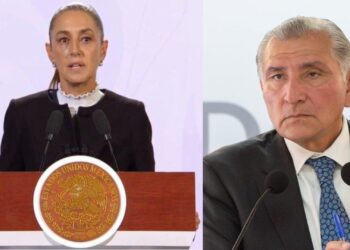 Claudia Sheinbaum y Adán Augusto