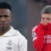 Las reacciones de los insultos racistas de Prestianni a Vinicius Jr; UEFA ya investiga el caso