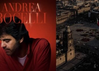 Andrea Bocelli cantará gratis en el Zócalo de la CDMX, conoce cuándo