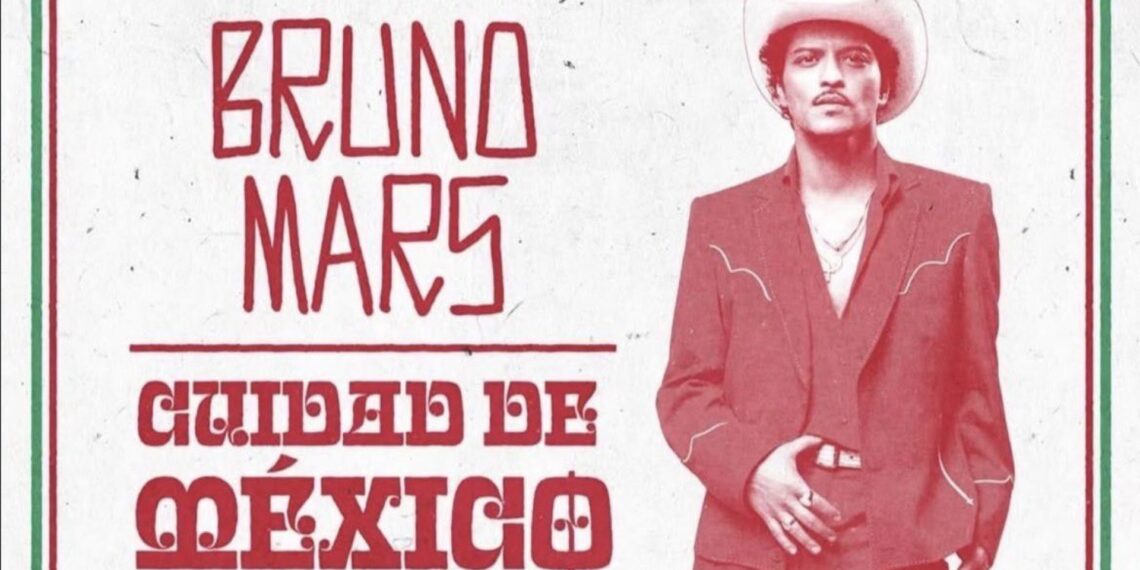 Bruno Mars confirma su regreso a México con cuatro conciertos en CDMX