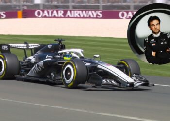 Sergio Pérez hace su debut en Cadillac con unos complicados entrenamientos libres