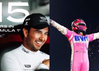 Checo Pérez celebra 15 años en la Fórmula 1: una historia de constancia y orgullo mexicano