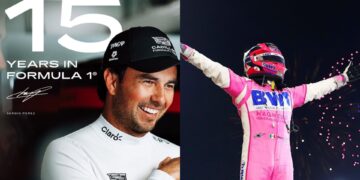 Checo Pérez celebra 15 años en la Fórmula 1: una historia de constancia y orgullo mexicano