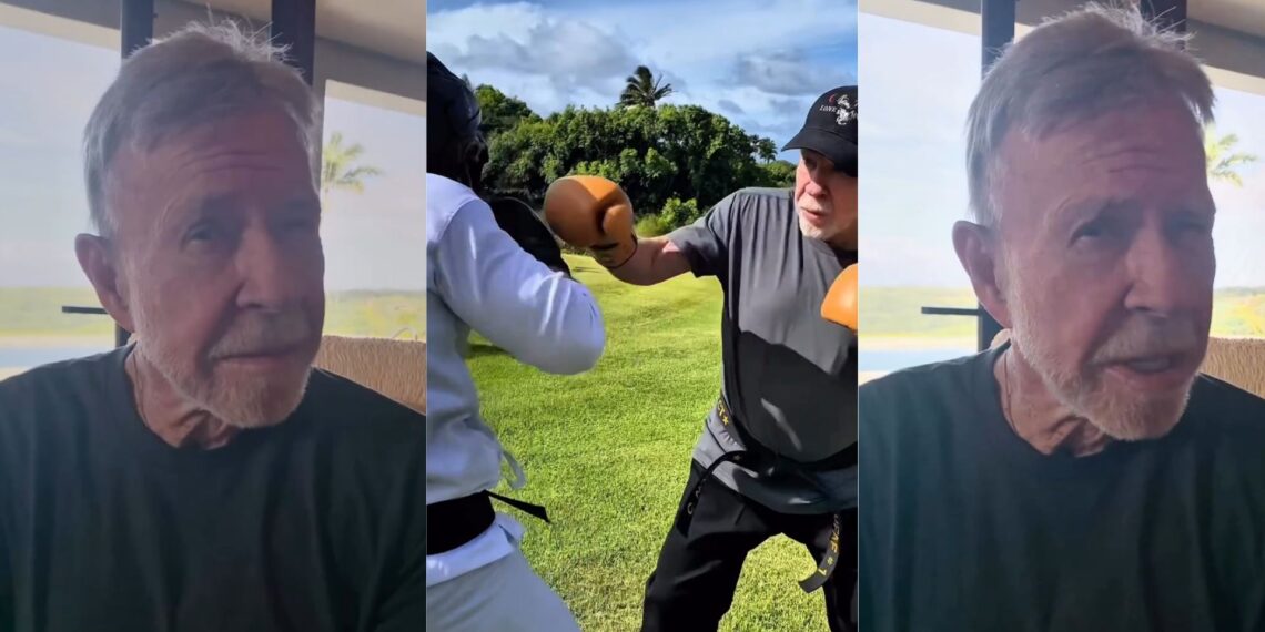 "No envejezco. Subo de nivel", conoce el último mensaje de Chuck Norris