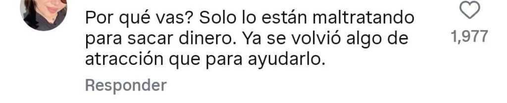 Las críticas en redes sociales a Tammy Parra por ir a ver a Punch