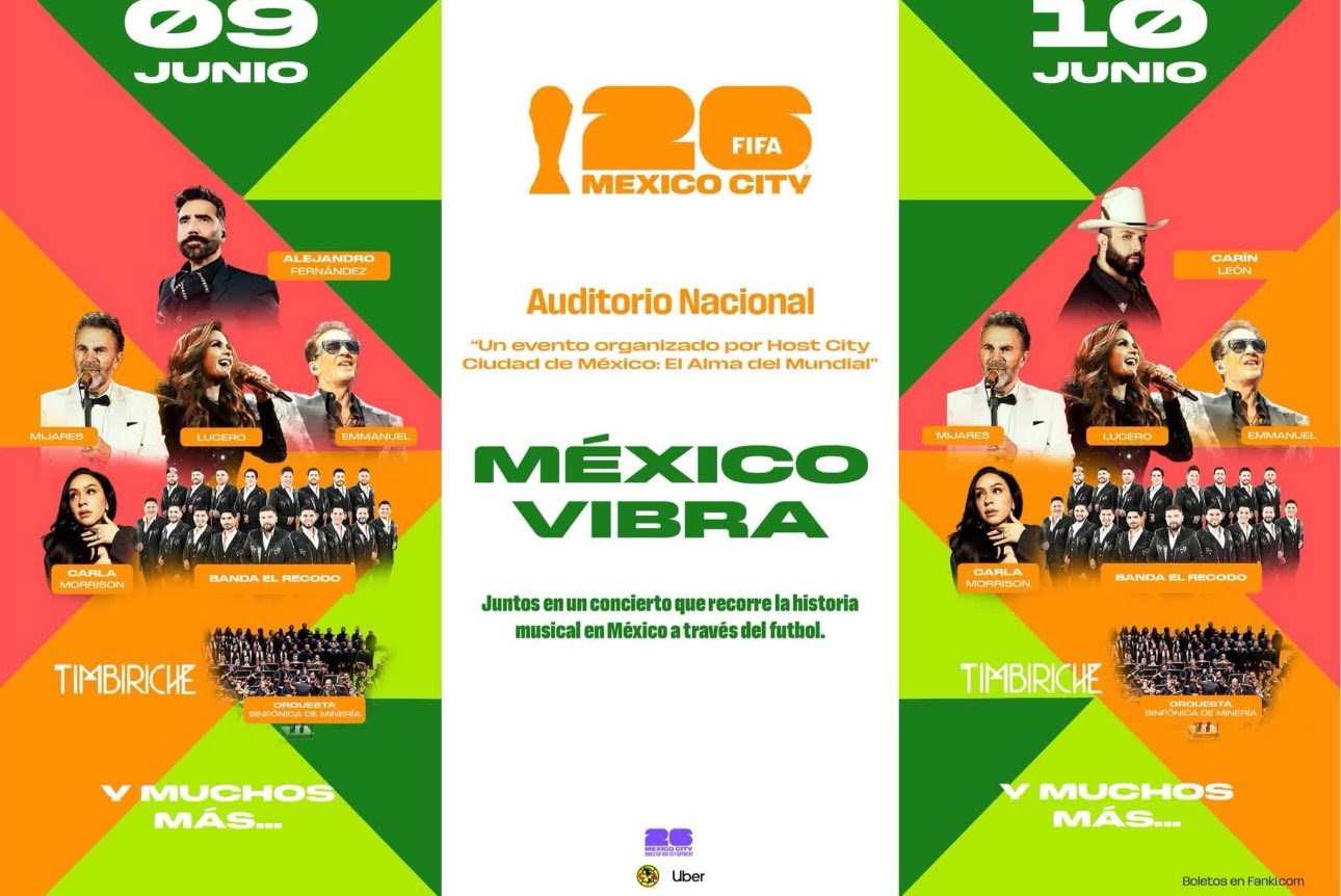 Fan Fest cartelera