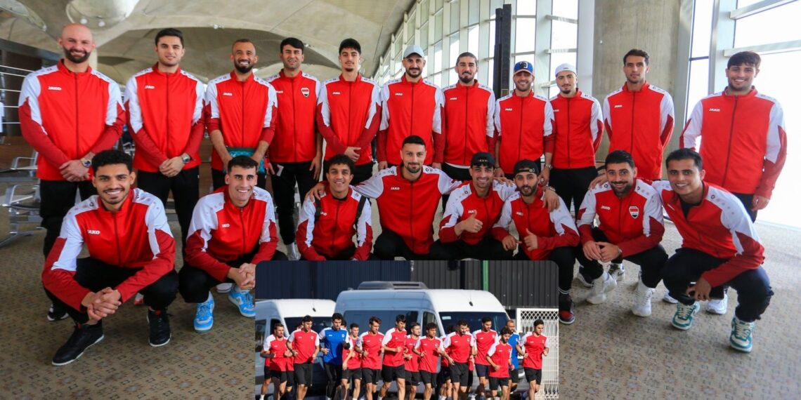 Selección de Irak ya llegó a Monterrey y se prepara para el repechaje mundialista