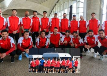 Selección de Irak ya llegó a Monterrey y se prepara para el repechaje mundialista