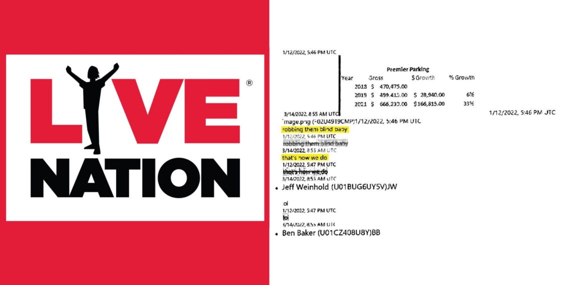 Directivos de Live Nation se burlan en mensajes de los altos precios de los conciertos y desatan polémica