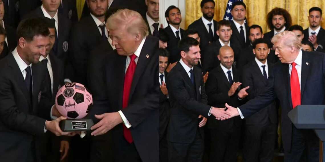 Lionel Messi visita la Casa Blanca: Donald Trump recibe al Inter Miami tras su título de la MLS