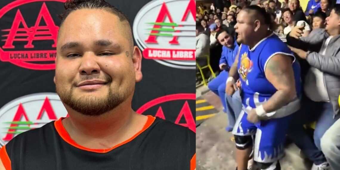 Niño Hamburguesa es despedido de AAA tras agredir a un aficionado durante función