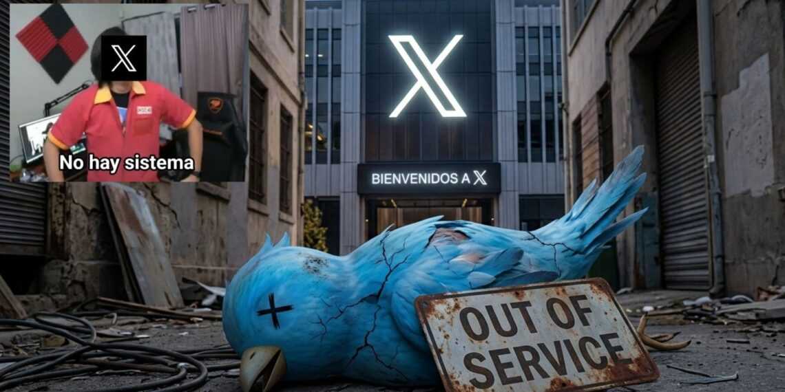 Caída de X desata ola de memes y quejas