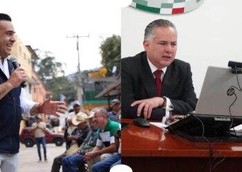 Luis Nava y Santiago Nieto