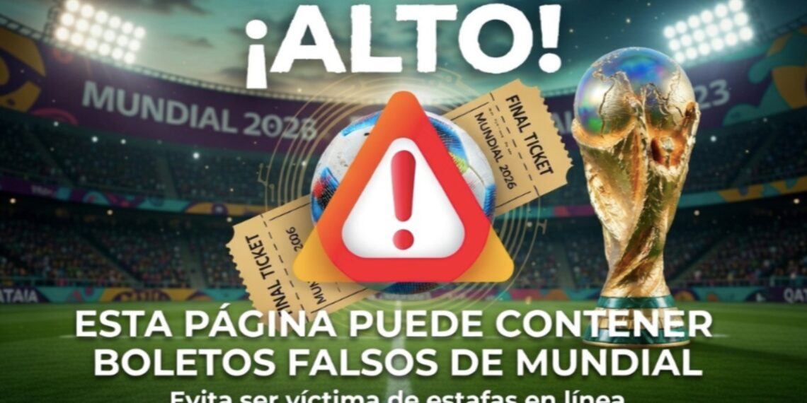 Mundial 2026 estafas