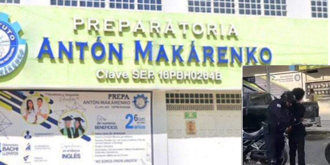 ataque armado en prepa de Michoacán