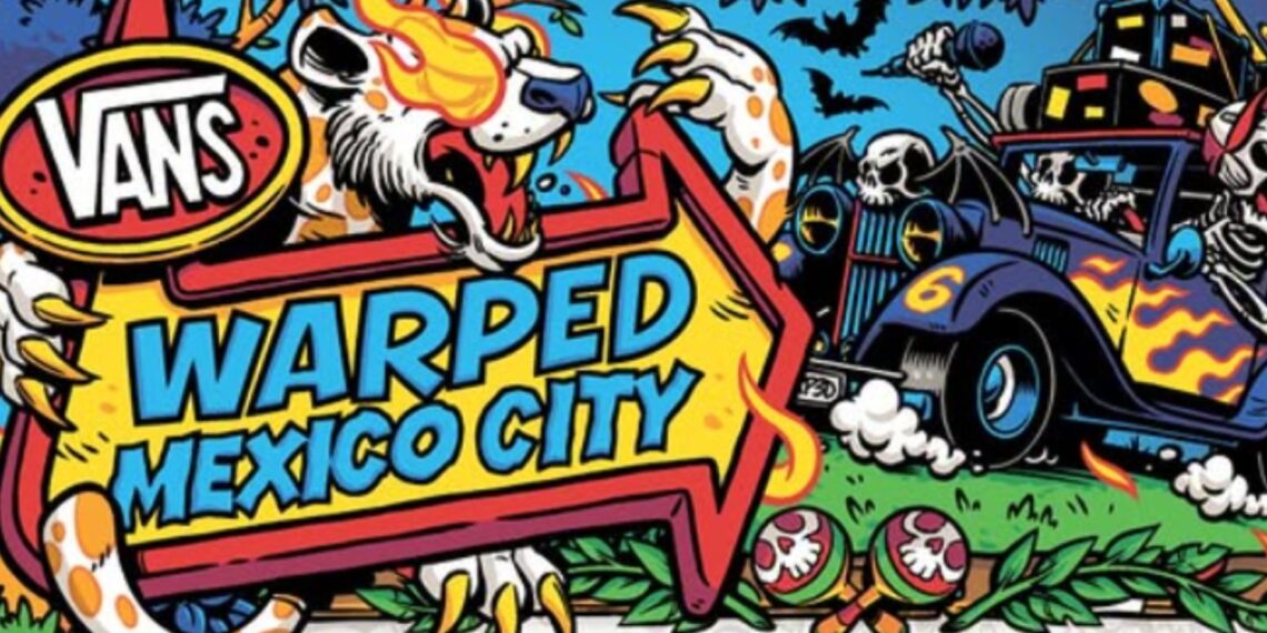 Conoce el cartel del Vans Warped Tour México 2026: Simple Plan, All Time Low, Jimmy Eat World, División Minúscula y más