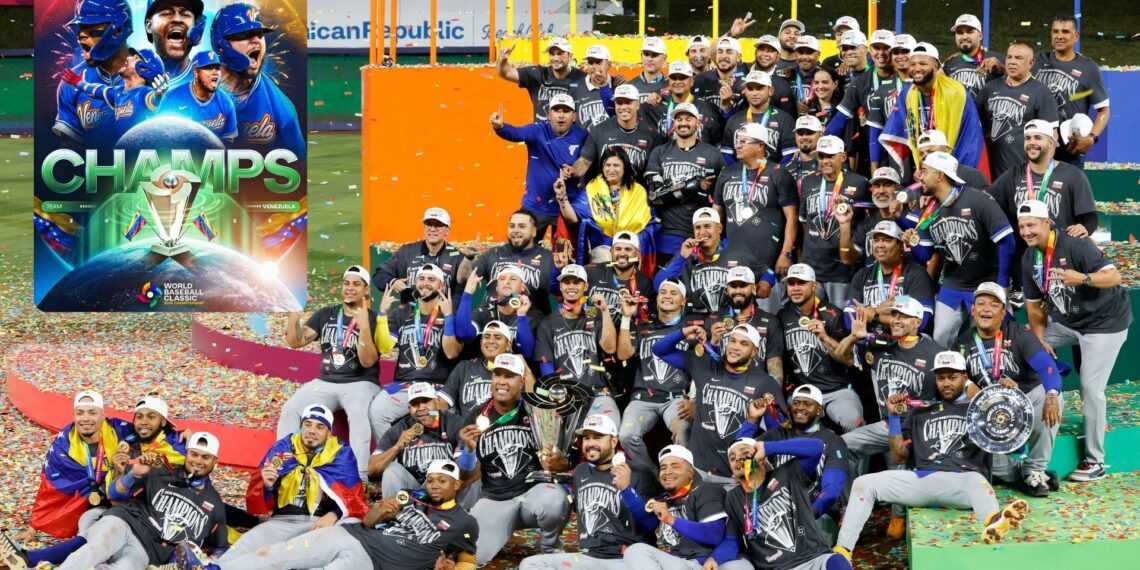 El béisbol es vinotinto: Venezuela es campeón del Clásico Mundial de Béisbol 2026