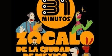 La Ciudad de México se prepara para recibir a 31 Minutos con un show gratuito en el Zócalo