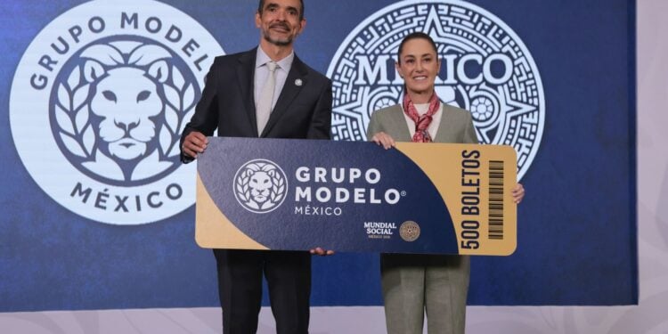 Grupo Modelo regalará 500 boletos para el Mundial 2026 en México