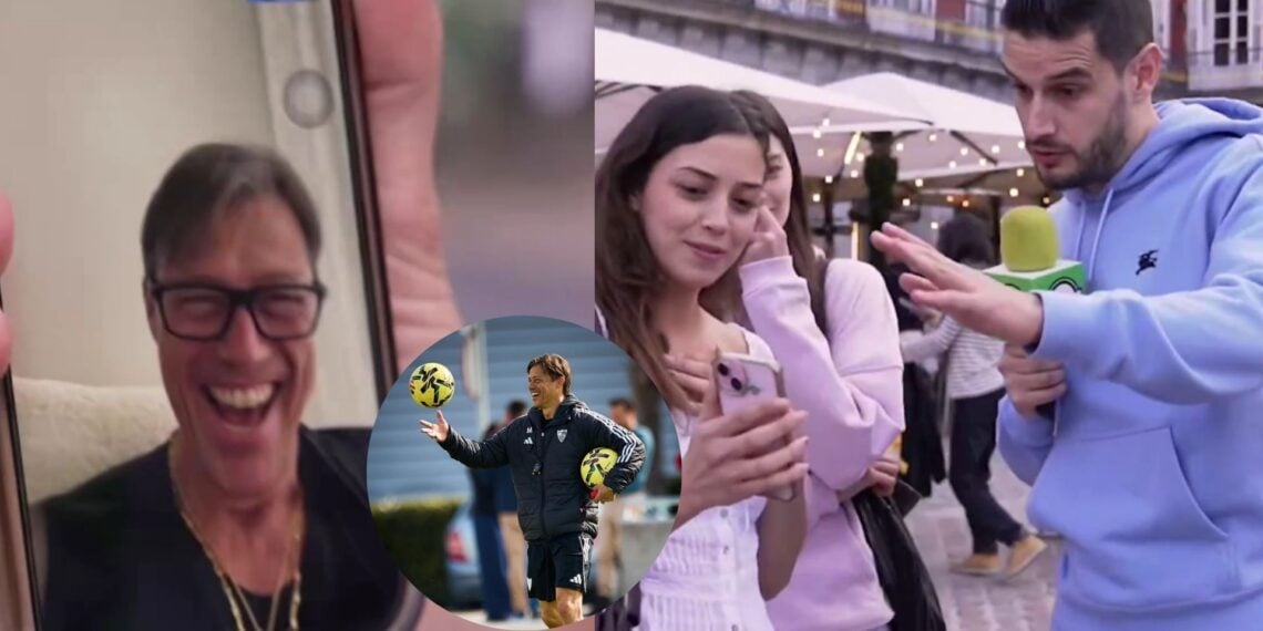 Adrián Marcelo se topa con las hijas de Matías Almeyda, realiza videollamada con el exDT de Chivas